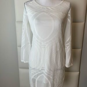 Women’s white lace dress Size XL